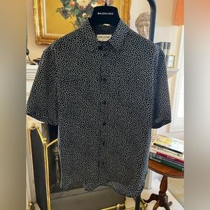 Like New Condition Saint Laurent Button Down Silk Shirt